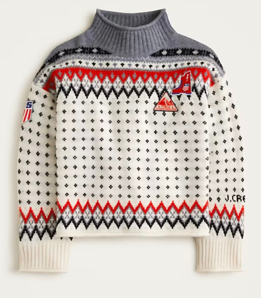 Love this sweater US ski team sweater 

#LTKTravel #LTKSeasonal #LTKootd