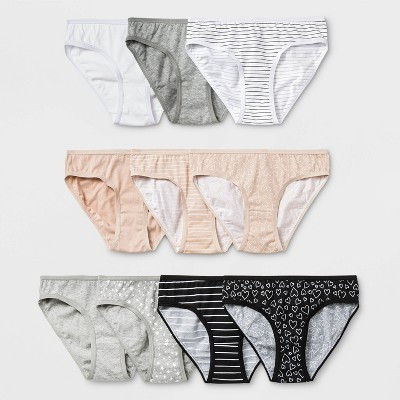 Girls' 10pk Cotton Bikini - Cat & Jack™ | Target