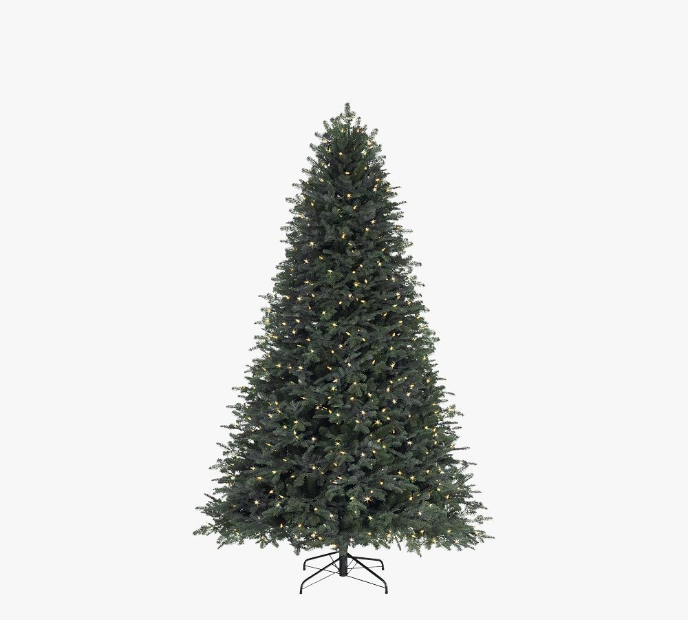 Pre-Lit Grand Fir Faux Christmas Tree | Pottery Barn (US)
