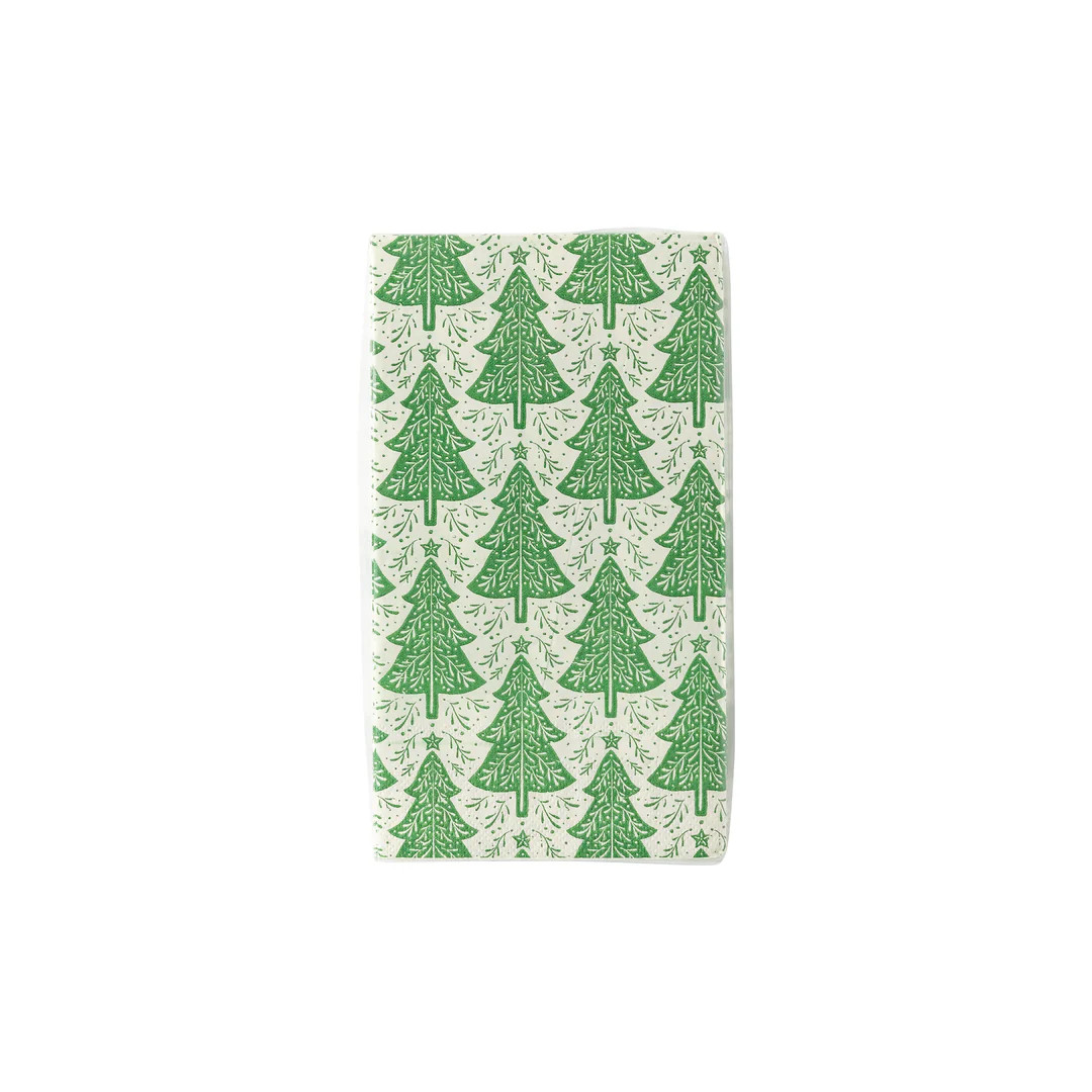 Nordic Christmas Tree Guest Towel Napkin | My Mind's Eye