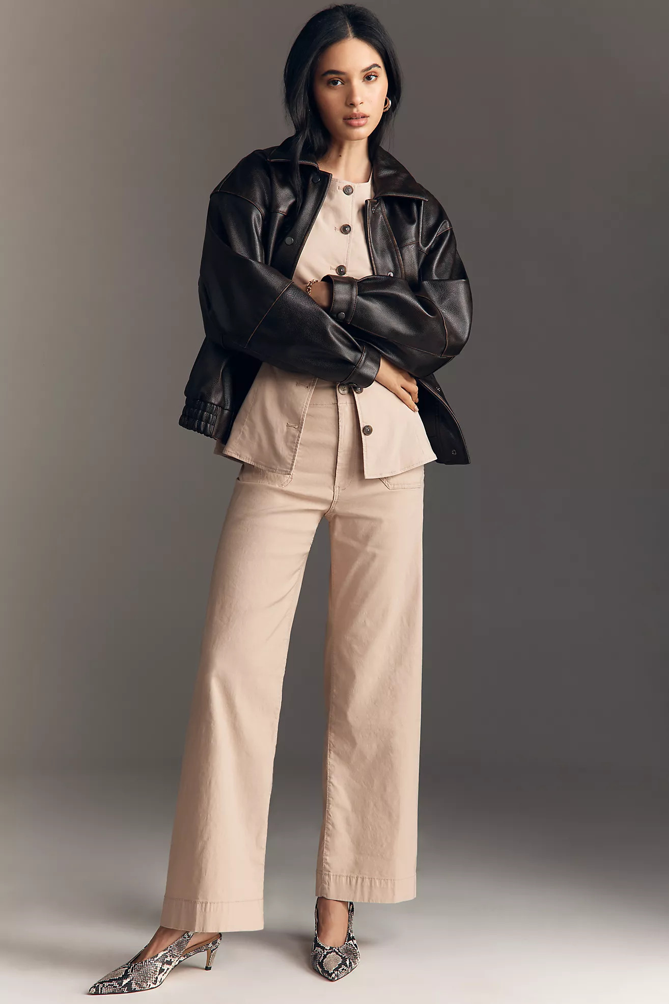 The Colette Magic Fabric Full-Length Pants by Maeve | Anthropologie (US)