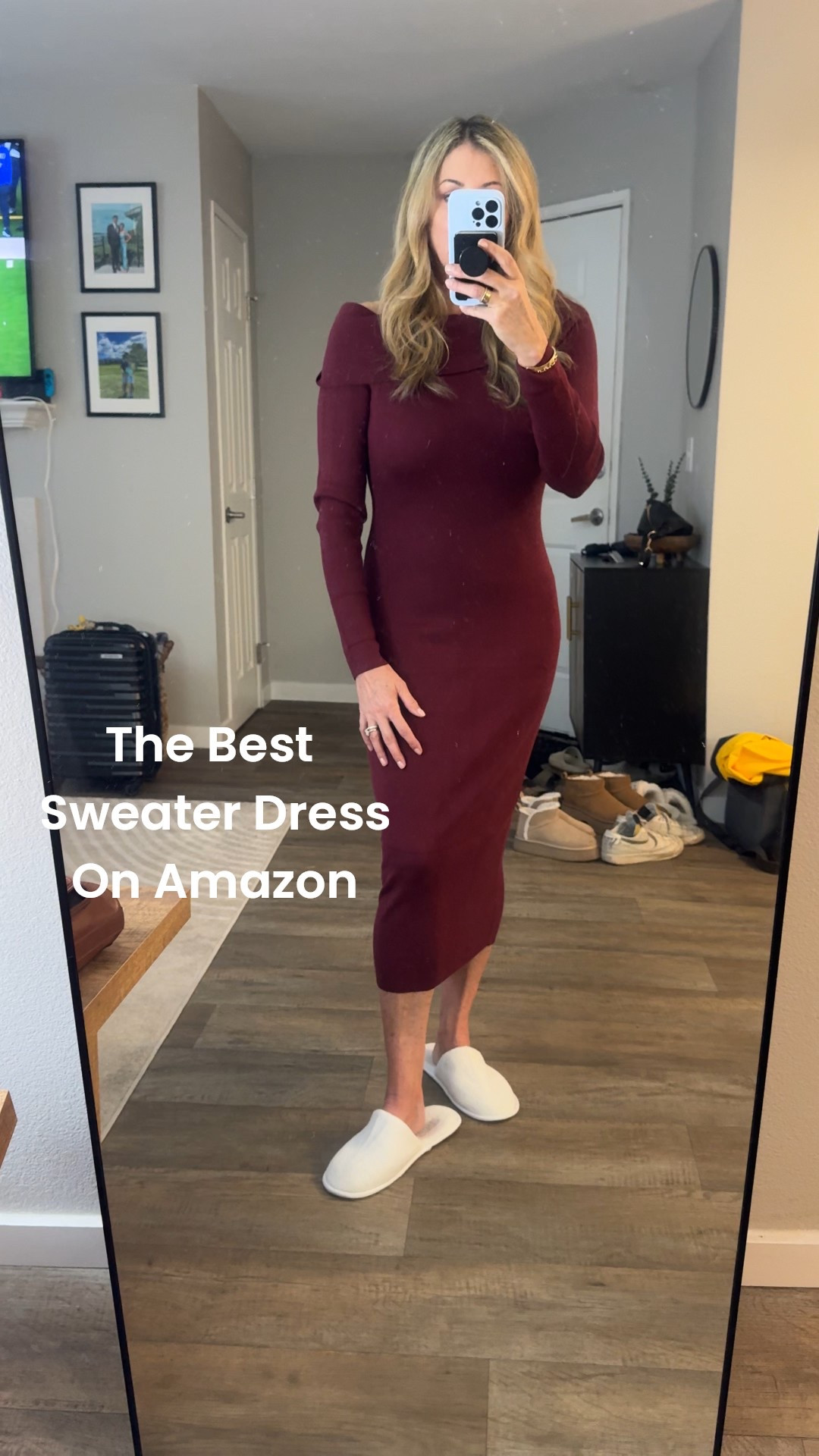 The quality the fabric the fit so good you'll want more colors. Runs big size down. Stretchy soft thick sweater material. Gift idea for her. Holiday gifts. 

#LTKHoliday #LTKGiftGuide #LTKCyberWeek