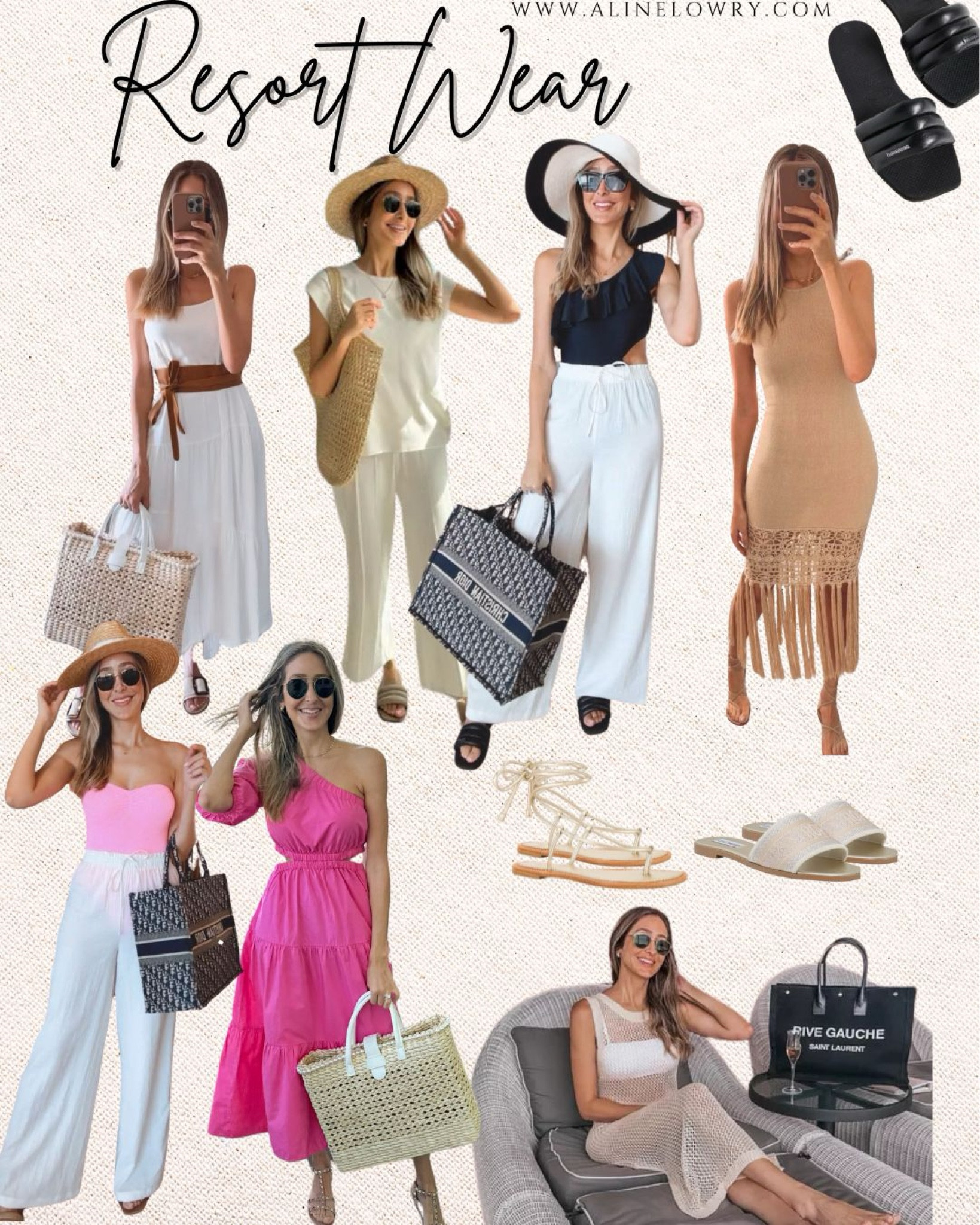 Gorgeous resort outfit ideas
Cover-up dress
Cover-up pants
Beach hats
Revolve swimsuit
Amazon summer dress
Revolve sandals
Amazon set
Vacation outfits
Tote bags
Beach bags
Havaianas sandals
Steve Madden sandals