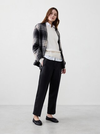 Tapered High-Rise Pull-On Pant | Banana Republic Factory