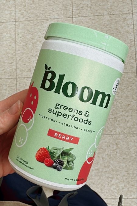 Bloom is a new greens and superfoods I have been adding to my diet. I love the founder of this brand and her mission. This is the year I’m focusing on my gut health and this is one supplement I intend to remain consistent with! 

#LTKfindsunder50 #LTKfitness #LTKsalealert