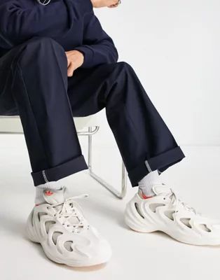 adidas Originals adifom Q trainers in off white | ASOS (Global)