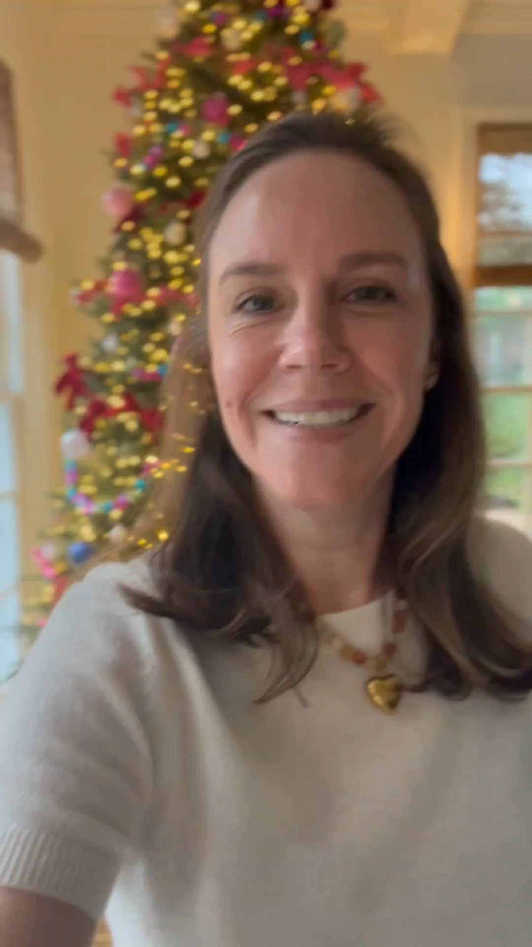 Our favorite holiday find this year: this stunning @loweshomeimprovement Christmas tree! 🎄 Setup took just minutes, and the full, lifelike branches paired with twinkling lights make it feel so magical. If you’ve been eyeing a new tree, act fast — this one never stays in stock for long! ✨ 

 #ChristmasDecor #HolidayHome #artificialtree #twinklelights #christmastree #loweshomeimprovement #lowespartner #ad #LTKHome #LTKHoliday #LTKSeasonal