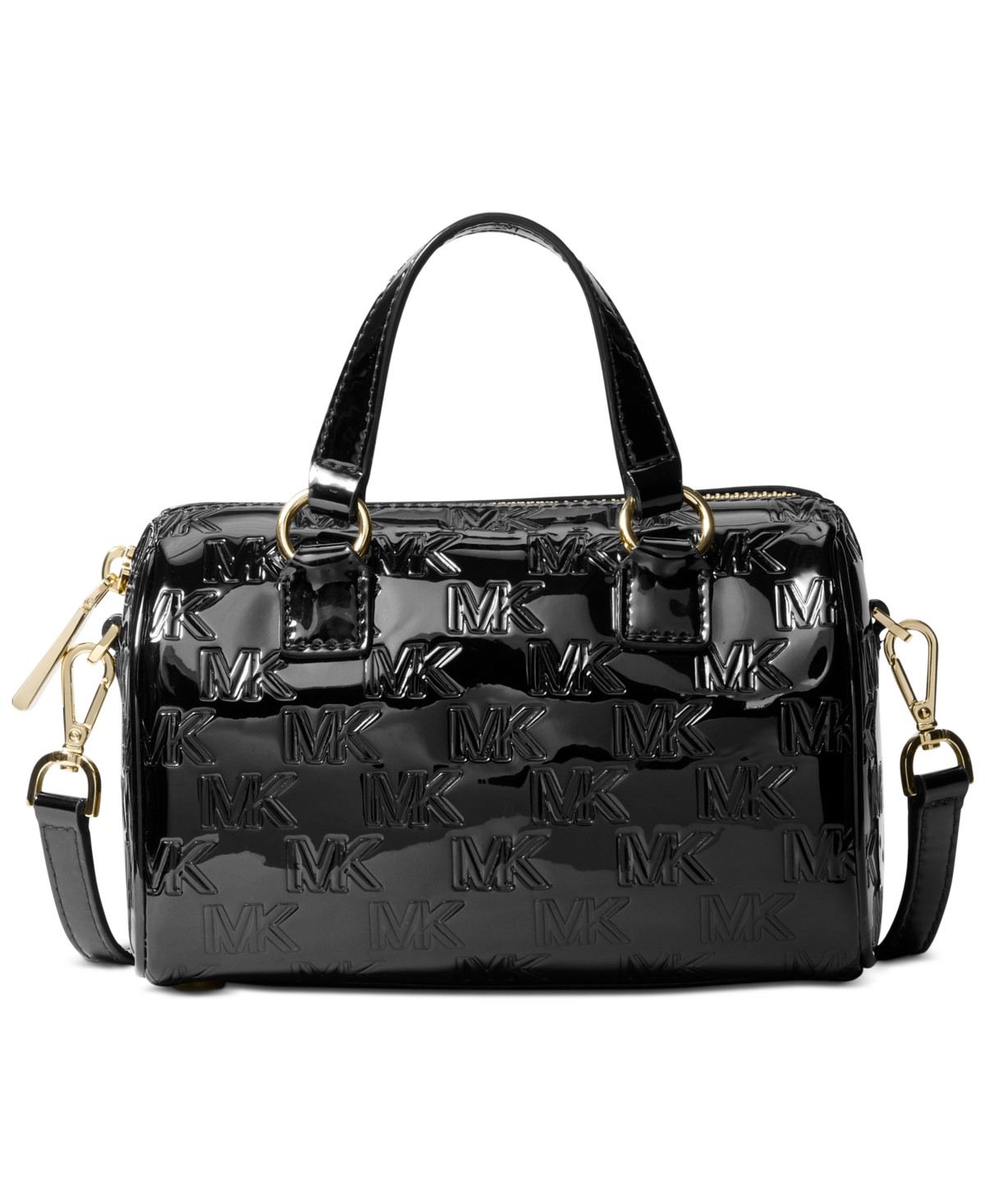 Michael Michael Kors Mason Small Duffle Crossbody - Black | Macy's