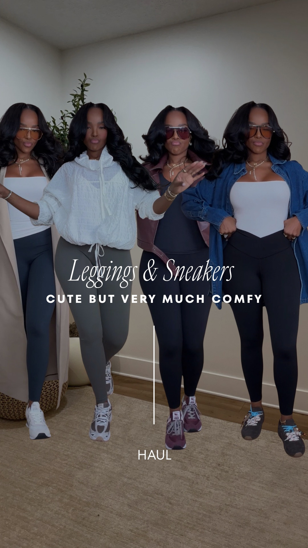 Scroll to shop! ✨ Cute leggings outfits for real life — school drop-off, errands, coffee runs, travel days, and all the mom things. I styled them with trenches, denim layers, lightweight jackets, and sneakers so they still feel comfortable but much more put together.

Wearing: Size Small/4 | 5’4” | 140 lbs | 34D-27-40

📱 Download the LTK app + follow @kirasfashionfinds to shop all my finds, get notifications, and never miss a new drop.

leggings outfits | mom outfits | casual fall outfits | everyday outfits | sneakers outfits | fall outfit ideas

#LTKPetite #LTKmomlife #LTKmorningroutine