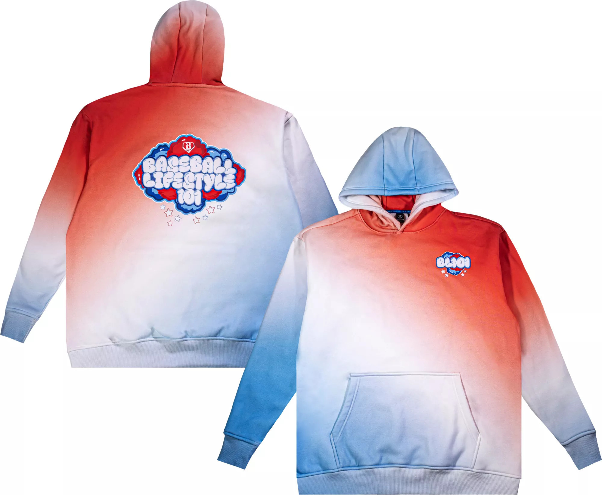 Baseball Lifestyle 101 Boys' USA Cotton Candy Hoodie | DICK'S Sporting Goods