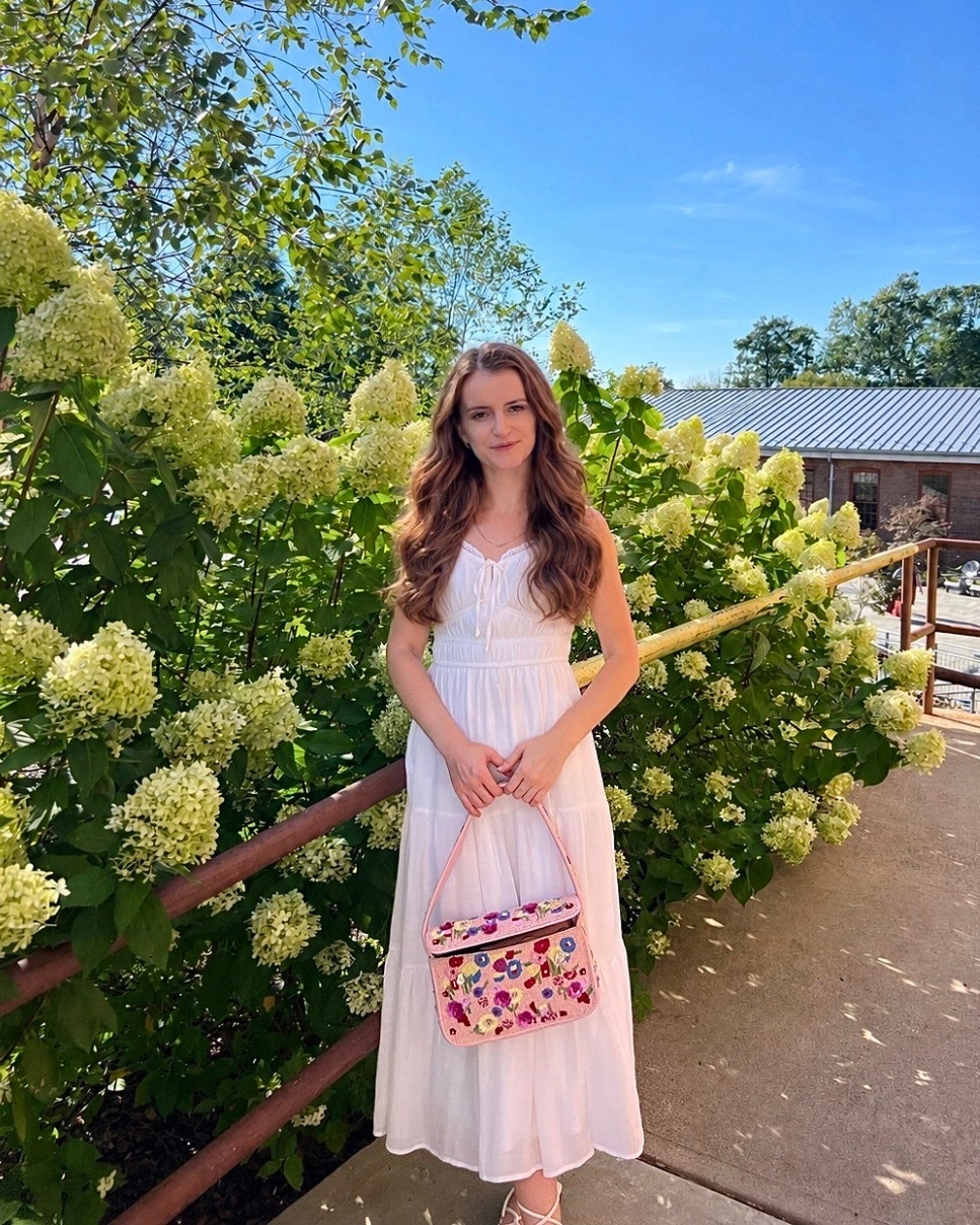 White midi dress season ☀️ Feminine summer outfit idea with a flowy white dress, lace up sandals, and a floral shoulder bag perfect for brunch dates, winery weekends, vacation dinners, garden parties, bridal brunches, and European summer trips. Loving this romantic cottagecore inspired look for summer outfit inspo, vacation outfits, and effortless classy outfit ideas. ✨
#LTKdayinmylife #LTKgrwm #LTKootd #LTKSeasonal #LTKU #LTKSaleAlert #LTKTravel #LTKPetite

white dress outfit,  summer outfit, European summer outfit, cottagecore dress, feminine outfit, brunch outfit, vacation outfit, garden party dress, winery outfit, classy summer outfit , vacation style , vacation dress | resort wear | date night dress | date night outfit