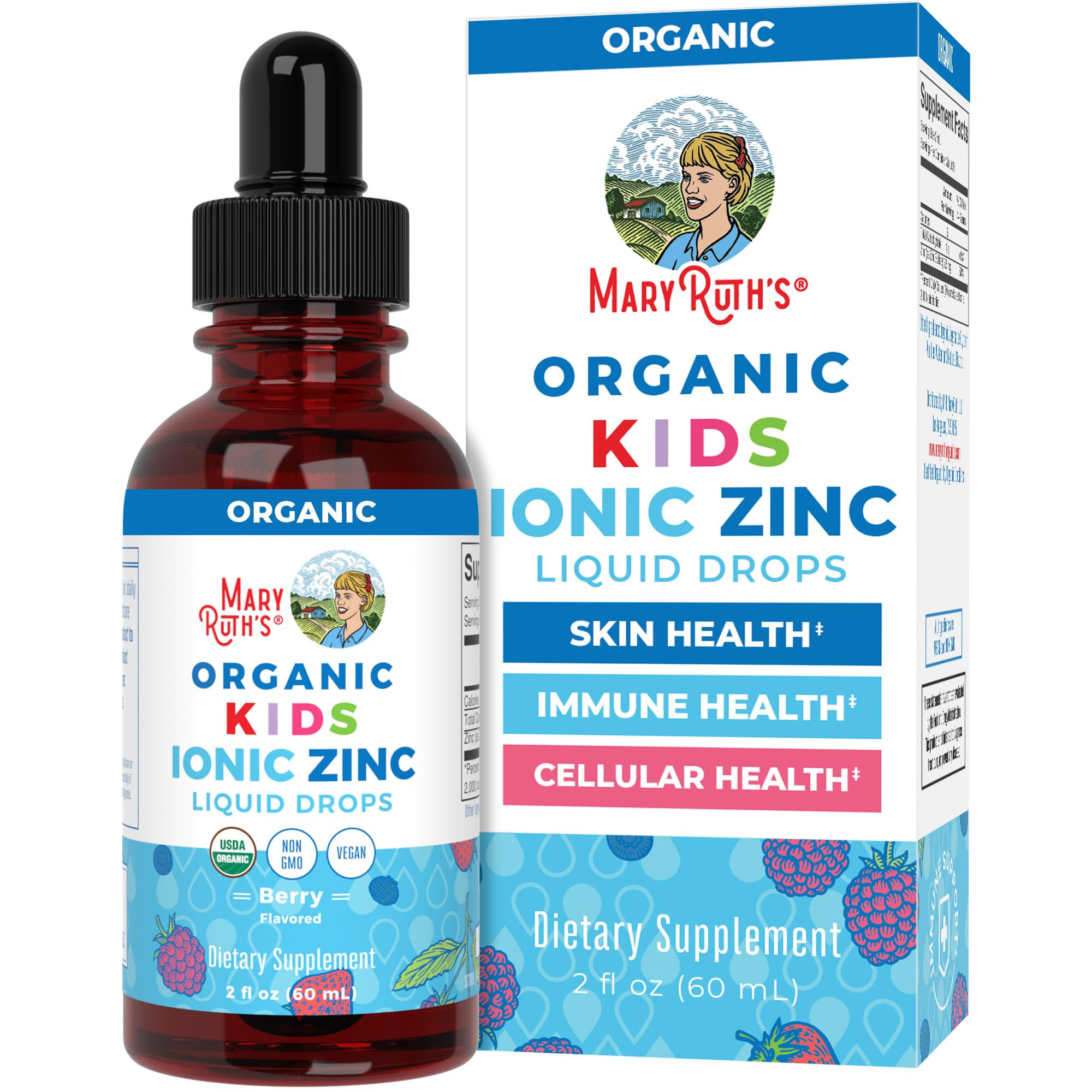 MaryRuth Organics Zinc Supplement for Immune Support, Immune Support Supplement for Kids, Ages 4-... | Amazon (US)