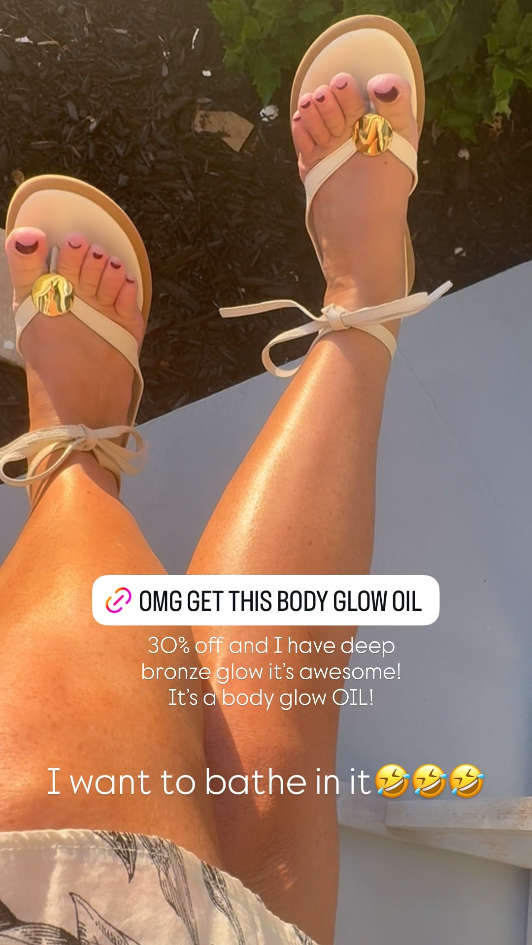 I am in LOVE✨✨✨
Get this body glow oil! 
Deep bronze glow is what I have! 



#LTKBeauty #LTKootd #LTKTravel