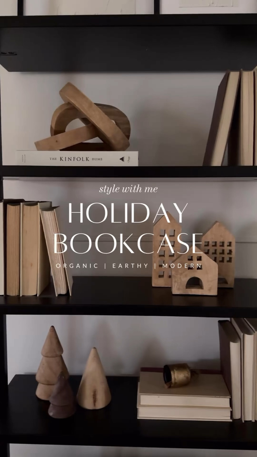 Kept it super simple and cozy with subtle wood tones for the holidays! 

I wanted this bookcase to complement the beautiful greenery in the room, so I mixed wood tones to create a warm, natural vibe without feeling overdone. Loving how it feels effortless yet festive—proof that less really can be more!

#LTKcanada #LTKsale #LTKwinter