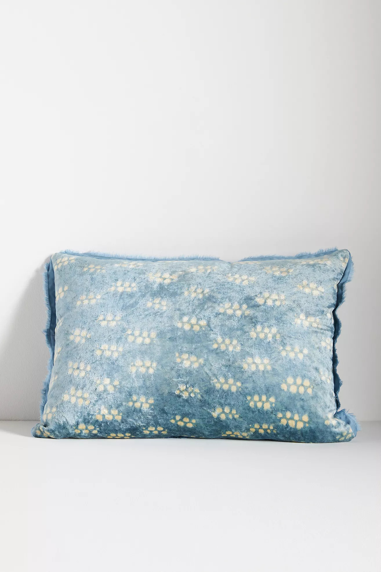 Shibori Velvet Pillow | Anthropologie (US)