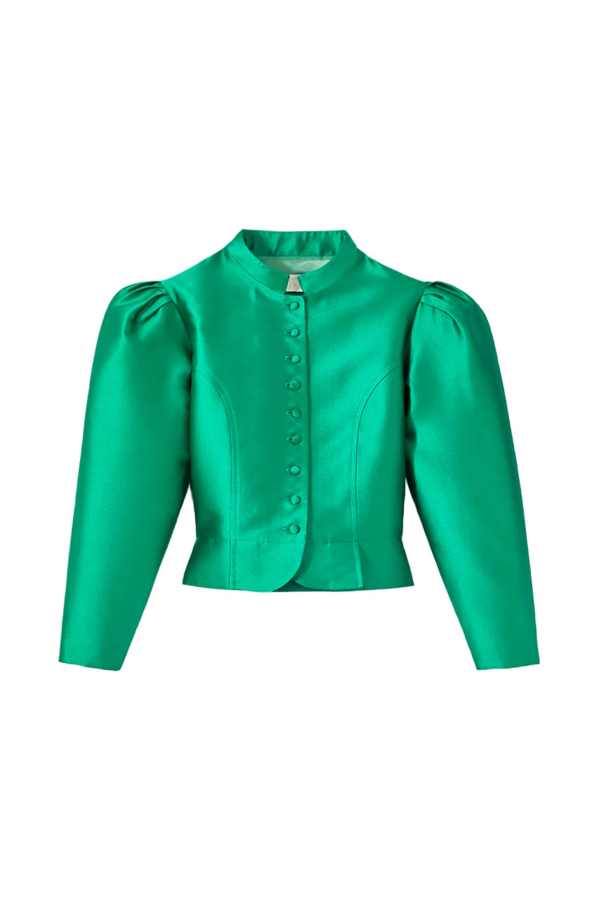 Amoako Smart Jacket in Emerald | Over The Moon