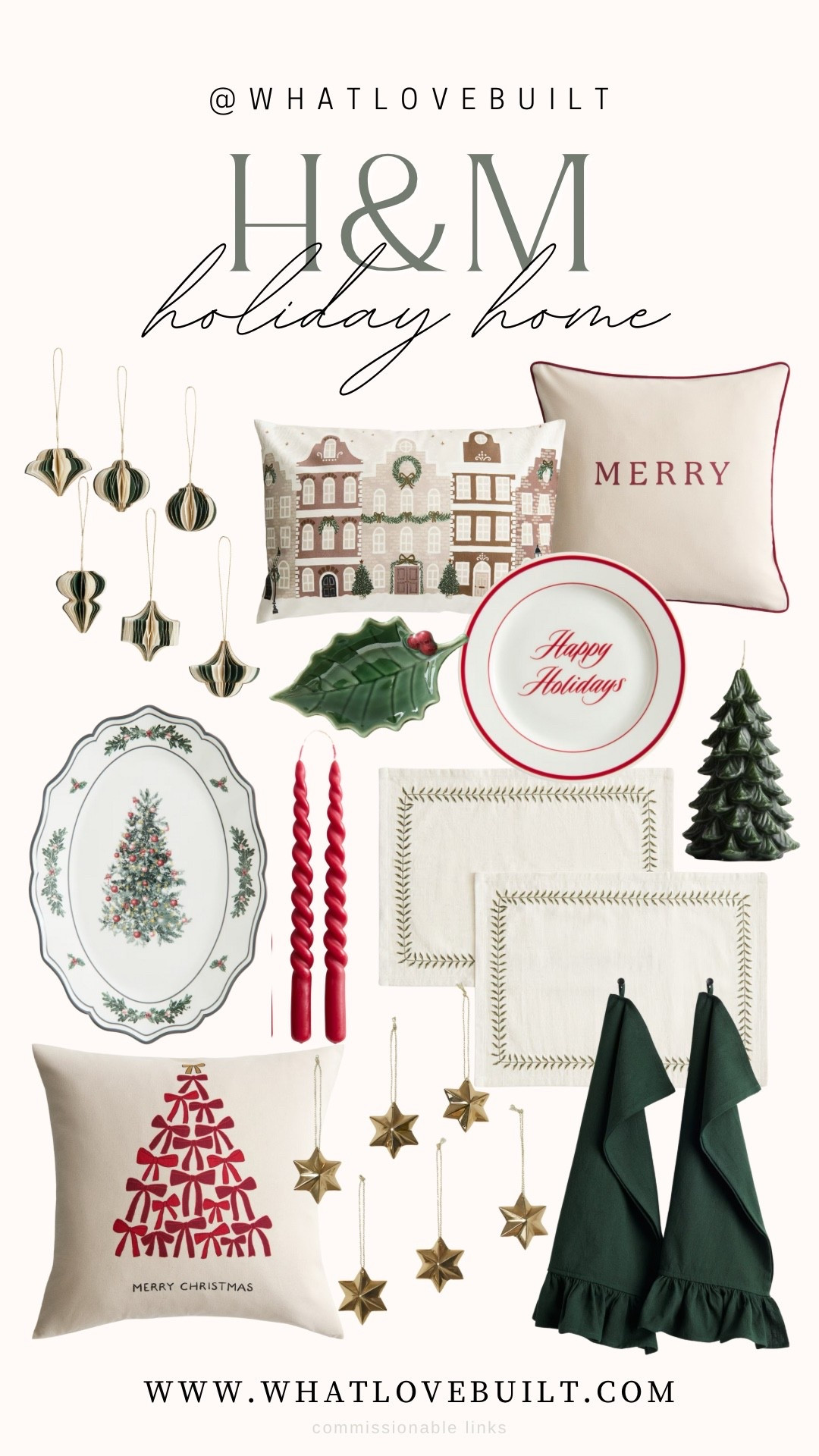 H&M Holiday Home Decor Finds 🌲

#holiday #home #hm #h&m #christmas #tree #bow #decor #decorations #house #design

#LTKHoliday #LTKStyleTip #LTKHome
