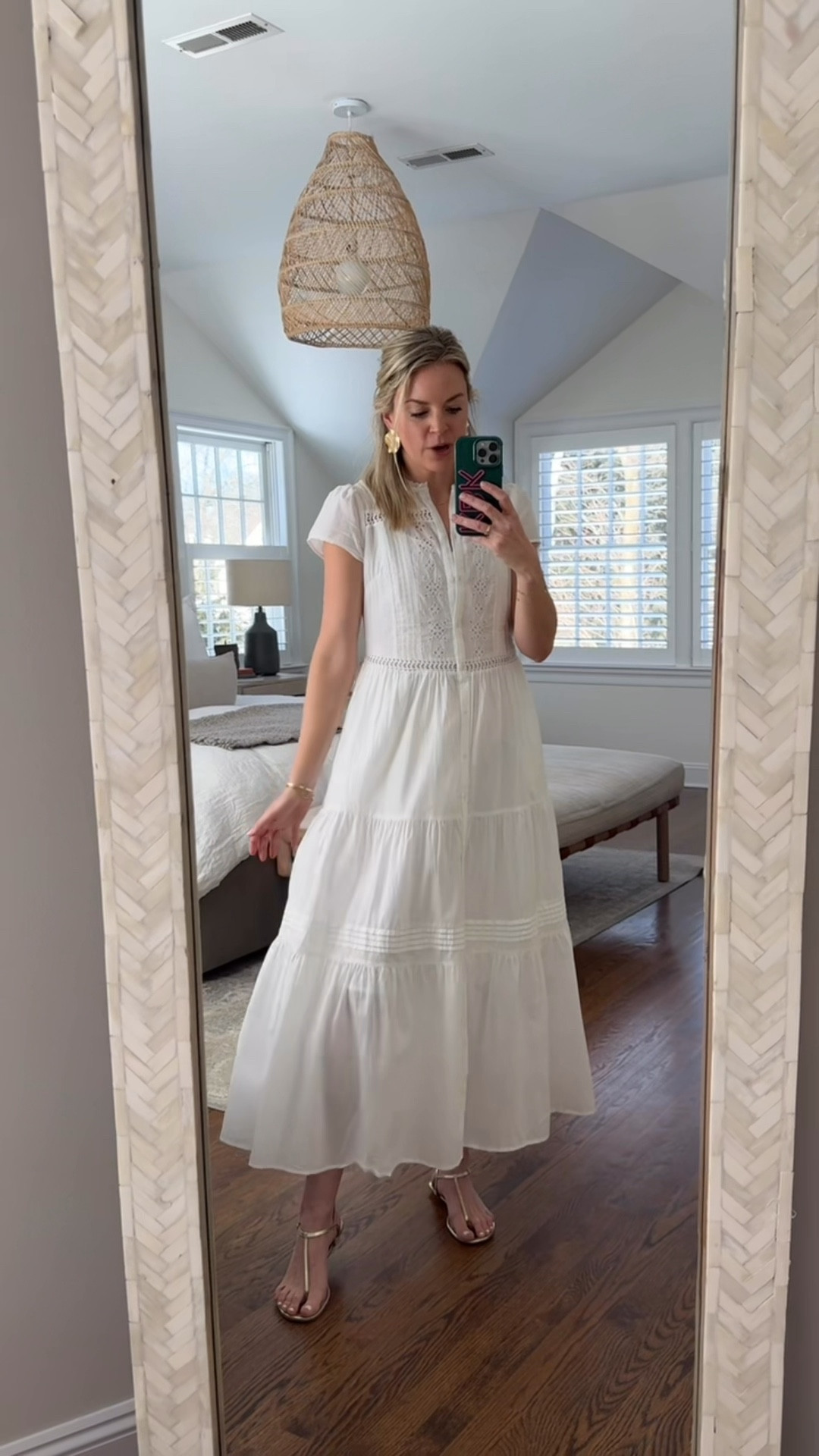 Target dress now on sale for $36!! I’m 5’5 wearing an XS. Comes with a liner so it’s not see through with nude undergarments. Can also remove it and doubles as a swim coverup 
-XS dress
-small swim
-shoes tts 

#LTKSaleAlert