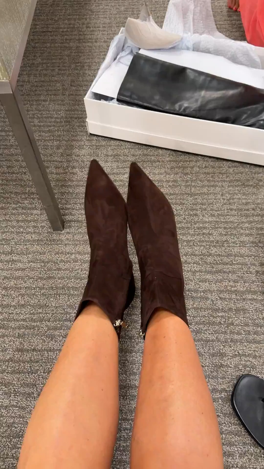 These chocolate brown ankle boots are exactly the kind of shoe that makes me ready for fall. The pointed toe feels sleek, the rich suede look pairs so well with denim and dresses, and the shorter shaft is easy to wear with both cropped and full length pants.

brown ankle boots, suede boots, pointed toe boots, fall shoes, fall outfit ideas, women’s boots, chocolate brown accessories, everyday boots, transitional style, fall fashion, TheMomInStyle

#LTKootd #LTKSeasonal #LTKSaleAlert