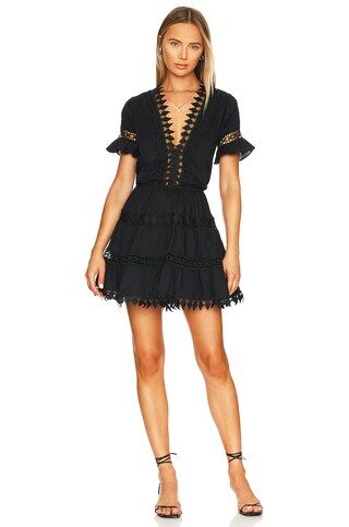 PEIXOTO Ora Dress in Black from Revolve.com | Revolve Clothing (Global)