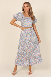 Fleur Top - Blue Floral | Petal &amp; Pup (US)