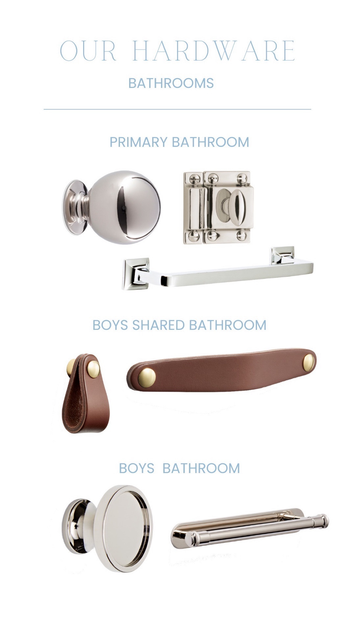 Hardware, leather hardware, brown leather hardware, polished nickel hardware, ball knob, drawer pull, leather pull, leather handle, rejuvenation 

#LTKFind #LTKunder100 #LTKhome