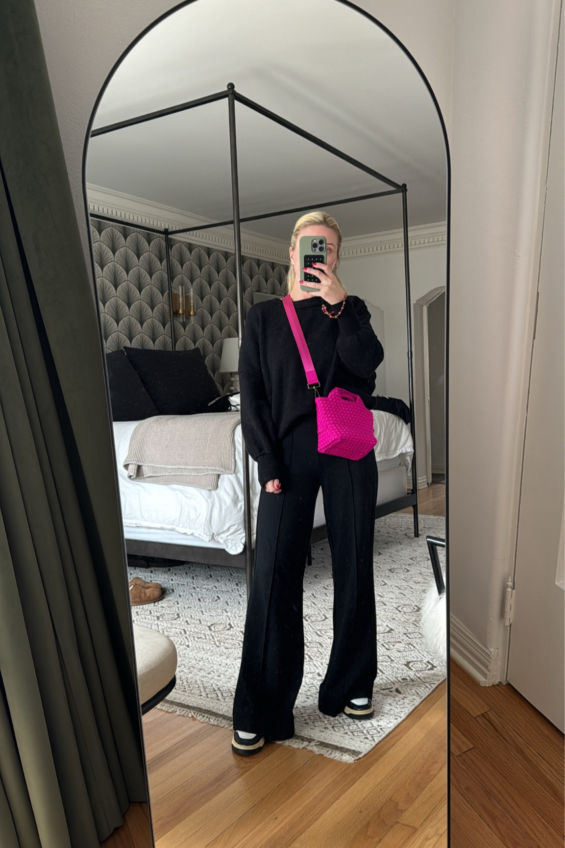 Naghedi St. Barths petite tote bag in Miami pink. Perfect size for running errands - holds phone, keys, card case, sunglasses, and lip gloss

#LTKitbag #LTKstyletip