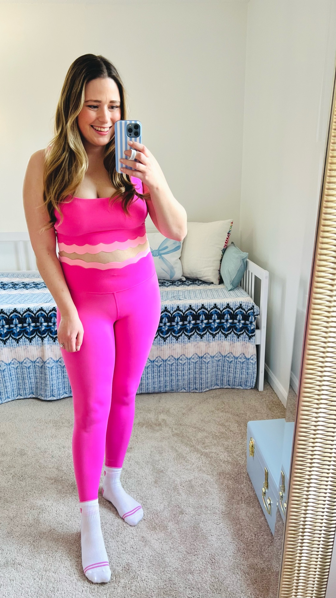 Pink Scalloped Matching Workout Set 🩷
Size L Top 
Size M Bottoms 

30% OFF NOW THROUGH SATURDAY 1/10!!! 

#LTKSaleAlert #LTKActive #LTKfitnessgoals