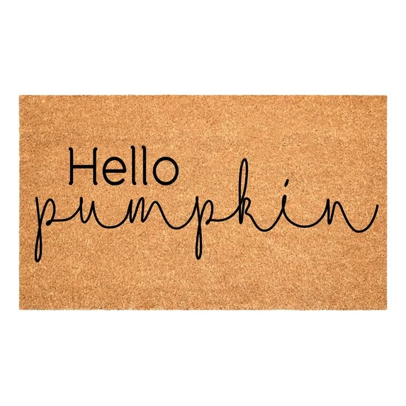 Calloway Mills Hello Pumpkin Doormat | Walmart (US)