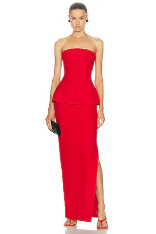 Strapless Gown | FWRD 