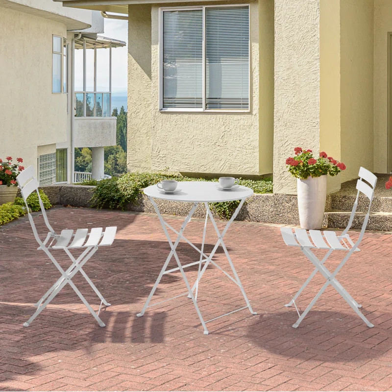 Aasir Round 2 - Person Outdoor Dining Set | Wayfair North America