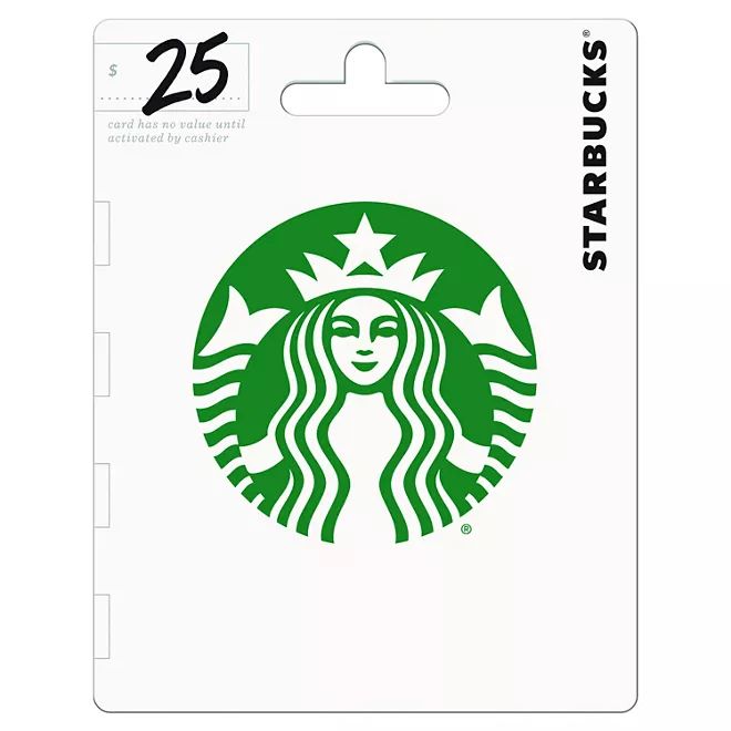 Starbucks Gift card - (Various Amounts) | Sam's Club