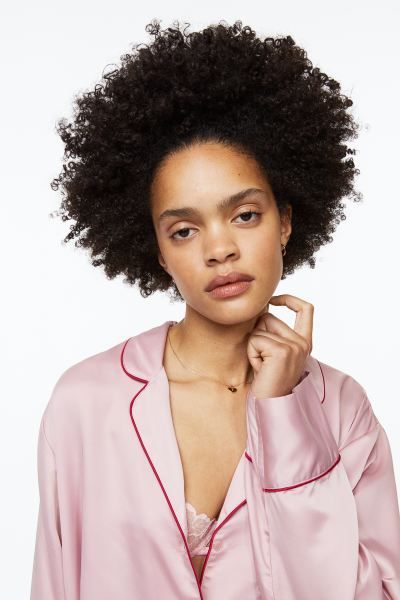 Satin Pajama Shirt and Pants | H&M (US)