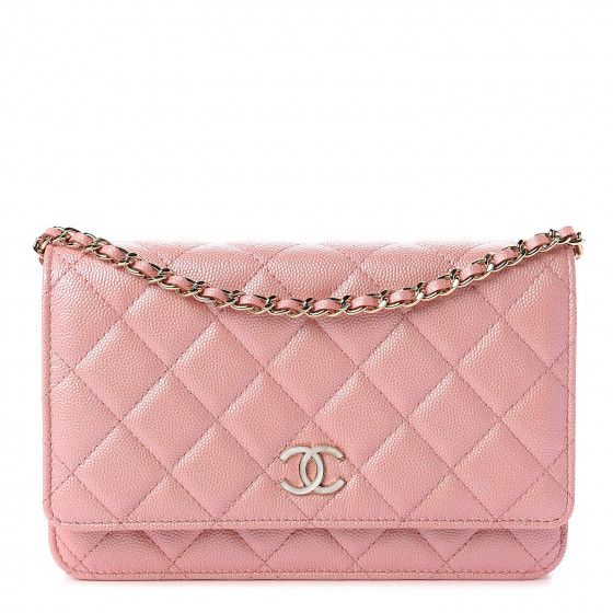 CHANEL

Iridescent Caviar Quilted Wallet on Chain WOC Rose Pink


123 | Fashionphile