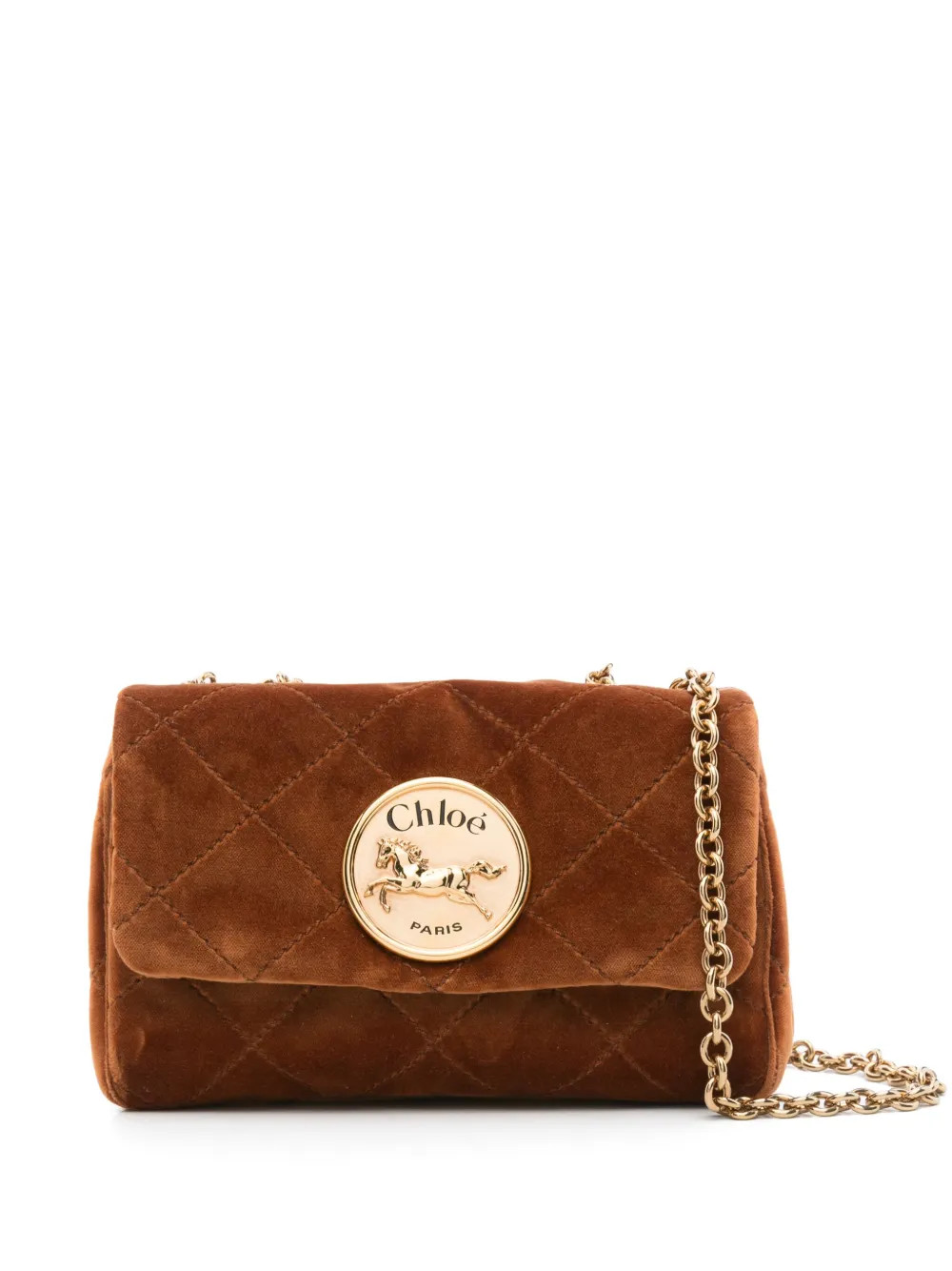 Chloé Heritage Crossbody Bag | Brown | FARFETCH BR | Farfetch (BR)