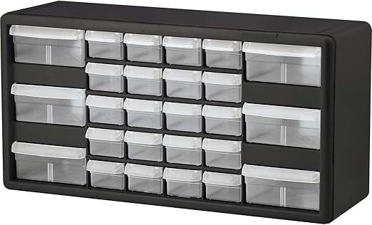 Akro-Mils 26-Drawer Plastic Drawer Storage Cabinet for Garage Organization, Bead Organizer, Build... | Amazon (US)
