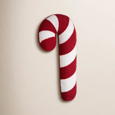 Candy Cane Shaped Pillow | Wayfair North America