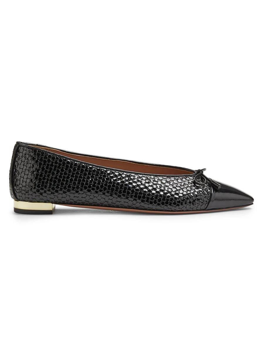 Gioia Woven Flats | Saks Fifth Avenue