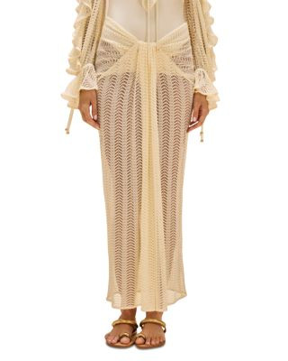 Wave Mesh Swim Cover Up Maxi Skirt | Bloomingdale's (US)