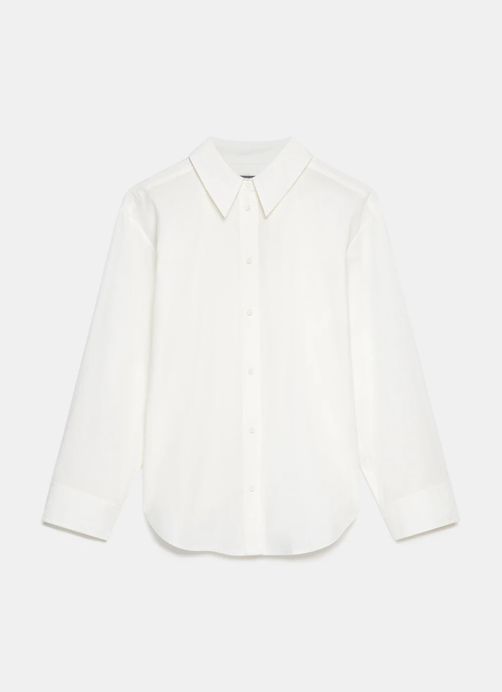 White Oversized Tailored Shirt | Mint Velvet