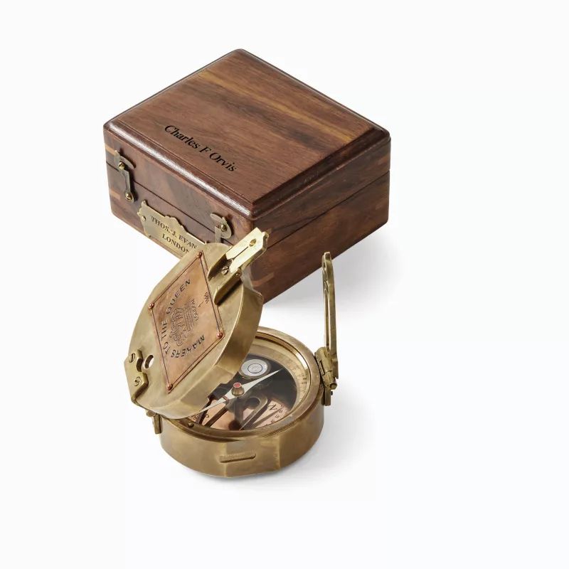 Gift-Boxed Brass Compass | Orvis (US)