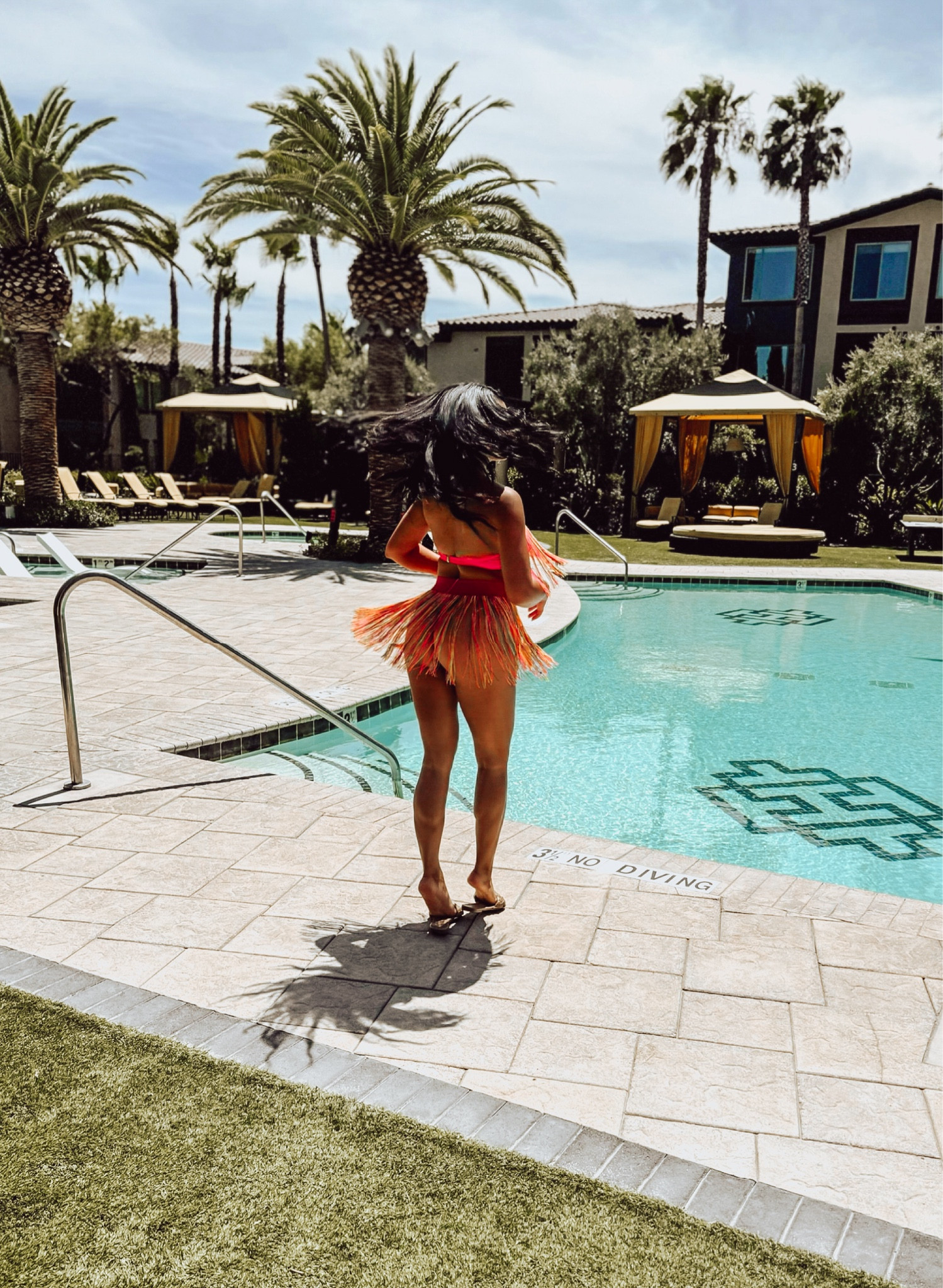 Spinning and winning.  It’s been a long hair, don’t care, pink fringe summer🌪️💖🤗☀️

#LTKOver40 #LTKSwim #LTKSeasonal