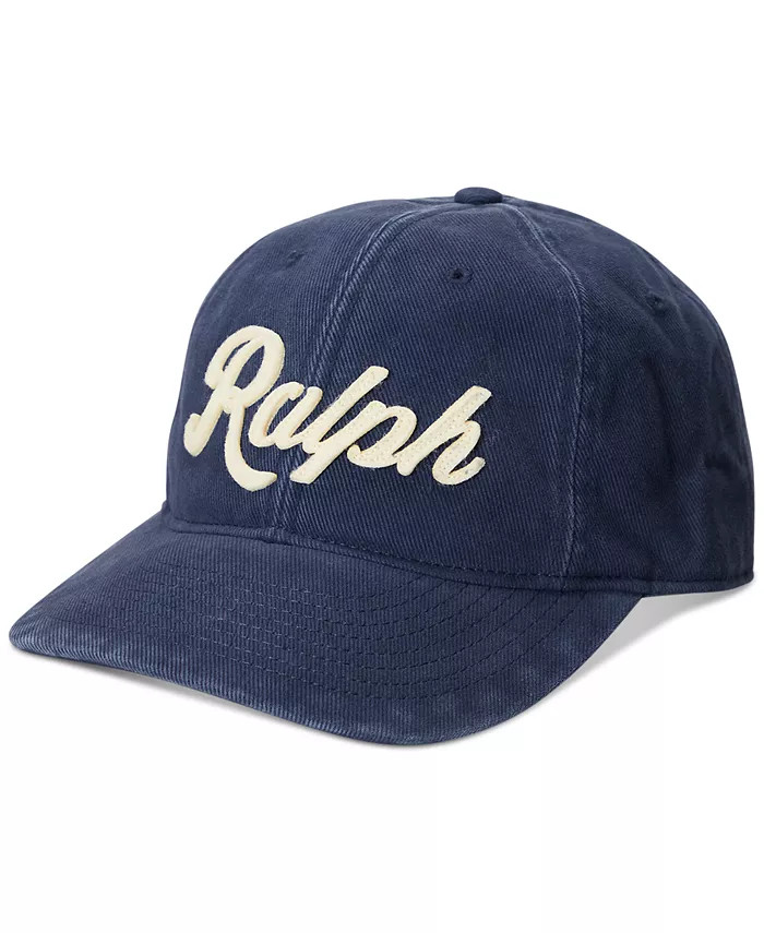 Polo Ralph Lauren Men's Appliquéd Twill Ball Cap - Macy's | Macy's
