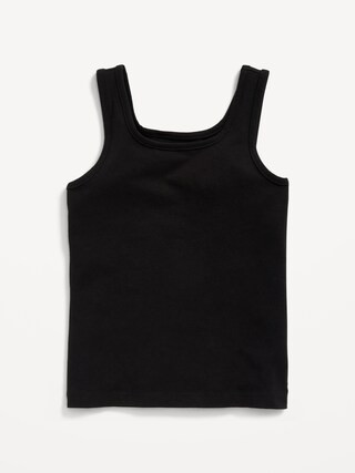 Solid Fitted Tank Top for Girls | Old Navy (US)