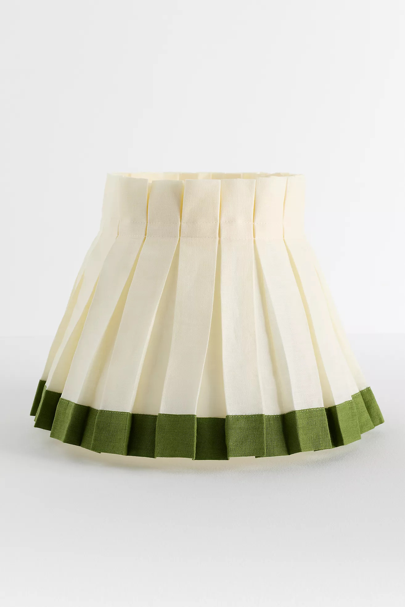Cielle Home Box Pleat Fabric Lamp Shade and Slipcover | Anthropologie (US)