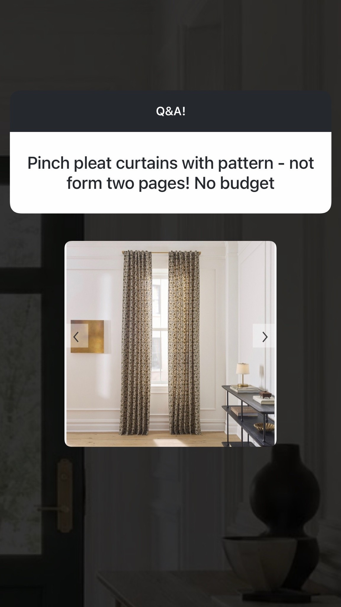 Fun curtains