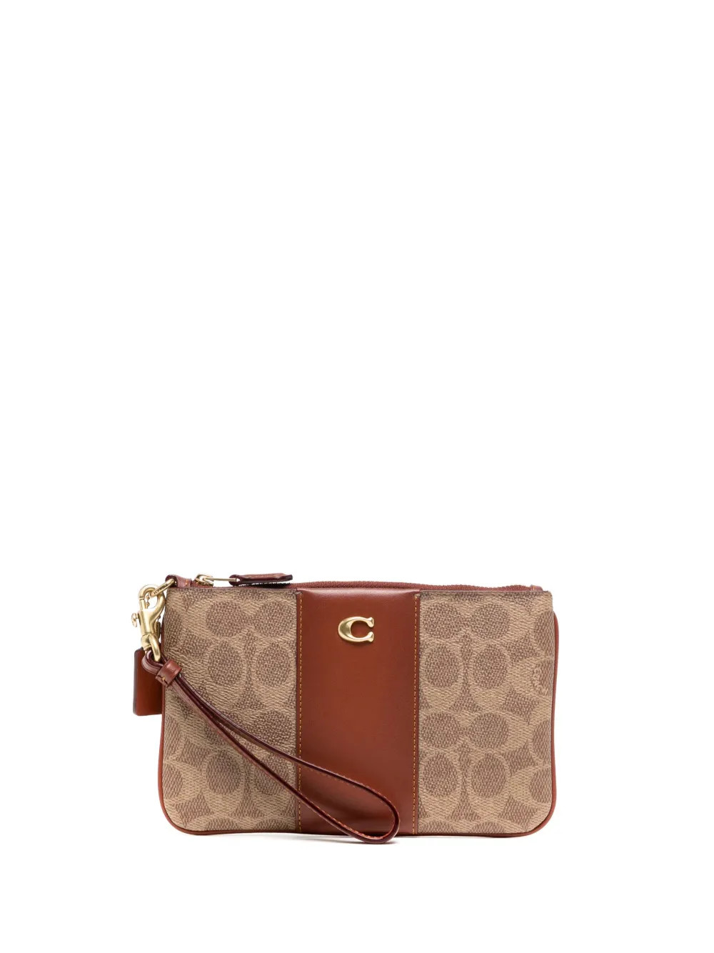 Coach monogram-pattern logo-plaque Wallet - Farfetch | Farfetch Global