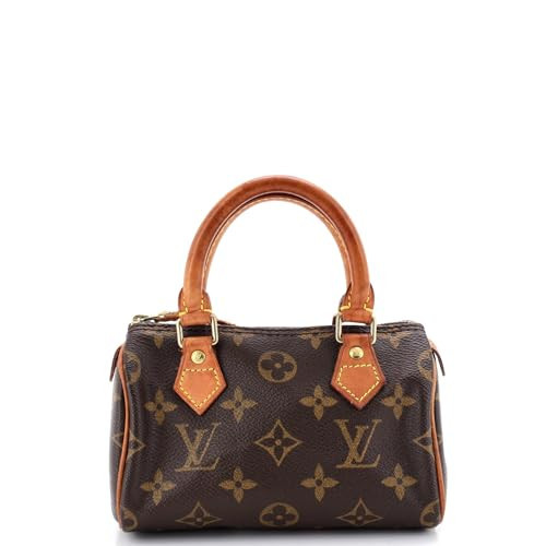 Louis Vuitton, Pre-Loved Speedy Mini HL Handbag Monogram Canvas, Brown | Amazon (US)