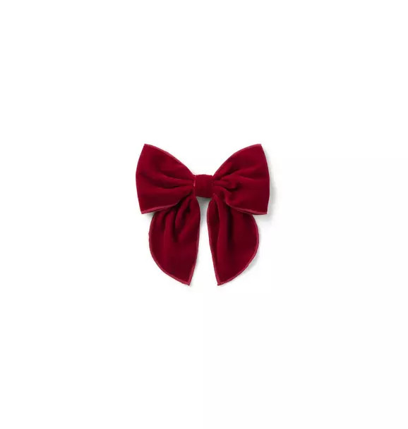 Velvet Bow Barrette | Janie and Jack