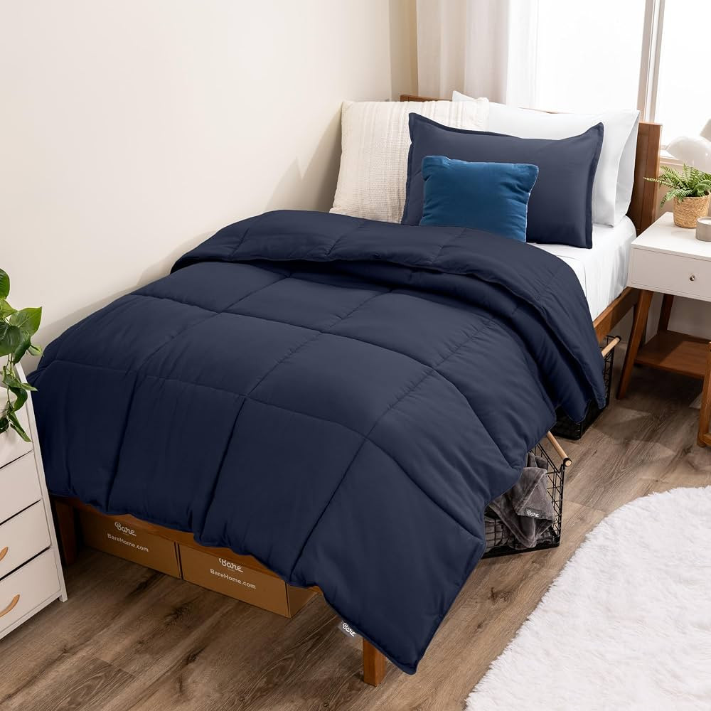 Bare Home Comforter Set - Twin/Twin Extra Long Size - Ultra-Soft - Premium 1800 Series - All Seas... | Amazon (CA)